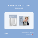 XODIAC PHOTOCARD BULANAN | BEOMSOO (SEPTEMBER)