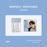 XODIAC MONTHLY PHOTOCARD | GYUMIN (SEPTEMBER)