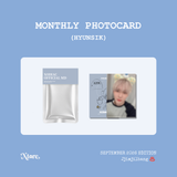XODIAC MONTHLY PHOTOCARD | HYUNSIK (SEPTEMBER)