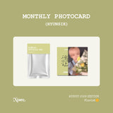 XODIAC PHOTOCARD BULANAN | HYUNSIK (Agustus)