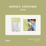 XODIAC MONTHLY PHOTOCARD | SING (AUGUST)