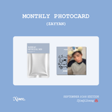 XODIAC MONTHLY PHOTOCARD | ZAYYAN (SEPTEMBER)